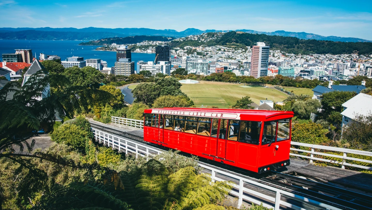 Wellington Cable Car view